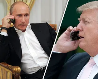 Putin ve Trump’tan flaş telefon görüşmesi