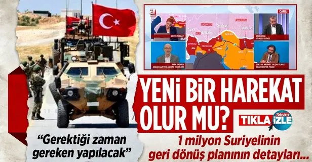 Türkiye’den Suriye’ye yeni bir harekat olur mu? Deneyimli isim duyurdu: Her an gündemde ve masada gerektiği zaman gereken yapılacak