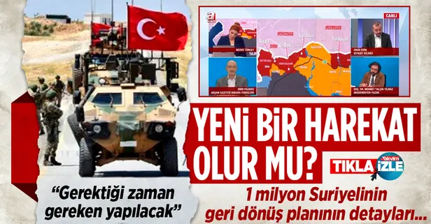 Türkiye'den Suriye'ye yeni bir harekat olur mu? Deneyimli isim duyurdu: "Her an gündemde ve masada gerektiği zaman gereken yapılacak"