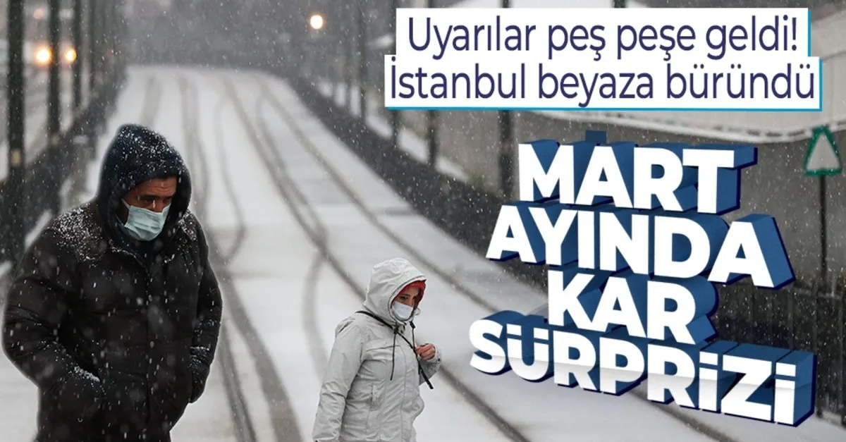 son dakika istanbul da kar yagisi basladi yola cikacaklar dikkat meteorolojiden kritik uyari iste il il 24 mart hava durumu raporu takvim