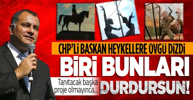 CHP’li Çankaya Belediye Başkanı Alper Taşdelen'den heykellere övgü: Bir kente kimliğini kazandıran en önemli ögelerden biridir