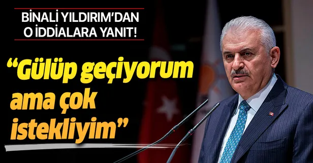 Binali Yıldırım hakkında 'adaylık konusunda istekli olmadığı' yönündeki iddialara sosyal medyadan yanıt verdi