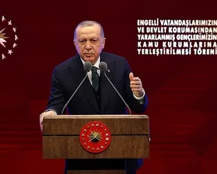 Başkan Erdoğandan vicdan uyarısı
