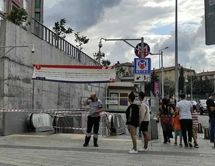 Mecidiyeköy-Mahmutbey Metro Hattı’nda yangın