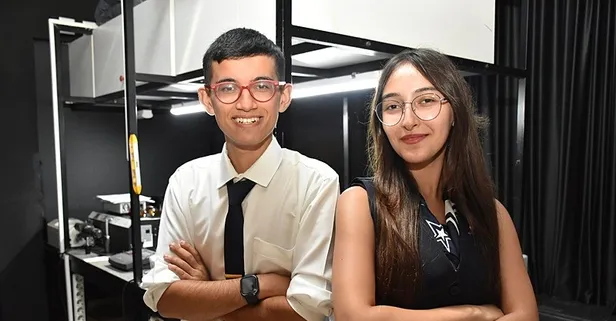 Dünyaca ünlü profesörler ayakta alkışladı! Arda Çetinkaya ve Buket Atalay'ın projesi NASA'ya damga vurdu