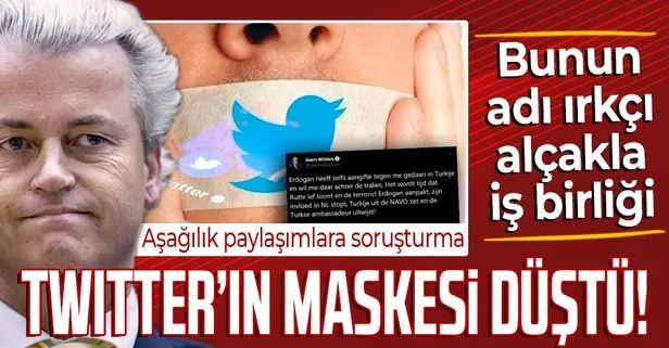 SON DAKİKA: Twitter’dan Türkiye düşmanlığı! Başkan Erdoğan’ı hedef alan Wilders’ın tweetleri silinmiyor