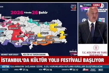 İstanbul'da Kültür Yolu Festivali başlıyor