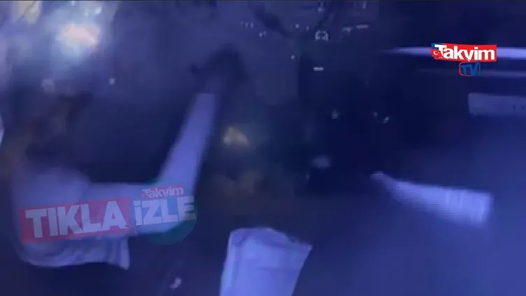 Öğrenci servisi kaçırıldı! Yeni görüntüleri ortaya çıktı! Servisteki panik anları kamerada