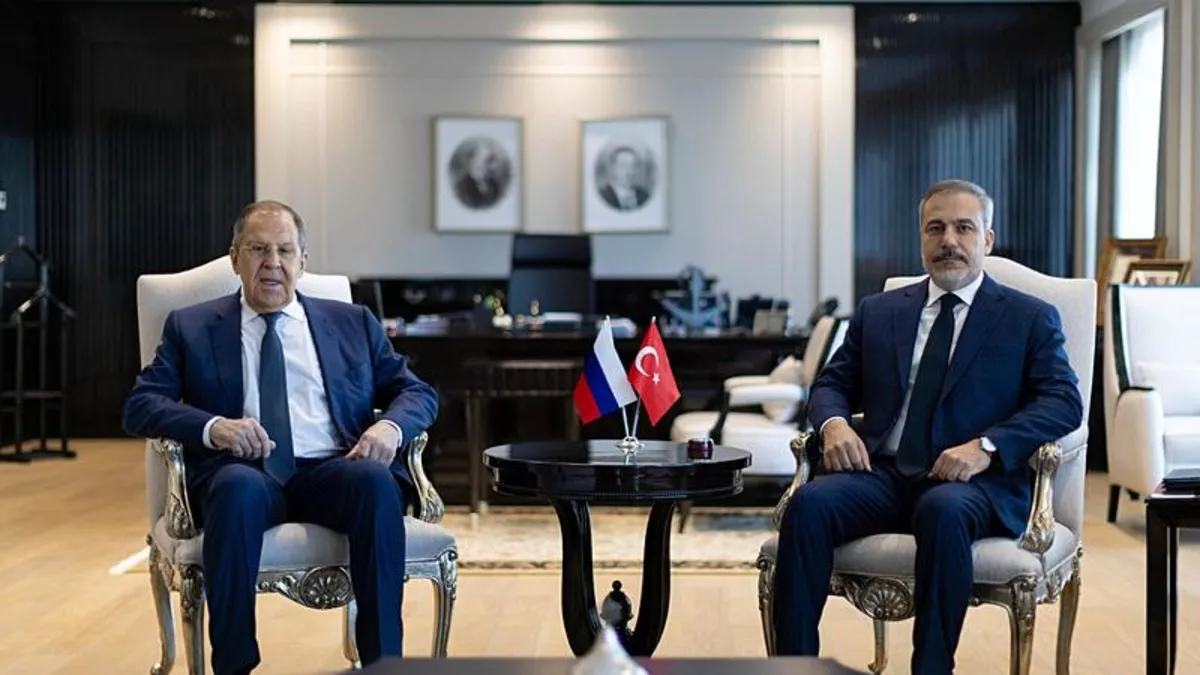 Dışişleri Bakanı Hakan Fidan ve Lavrov'dan ortak açıklama! ABD'nin teröristan planına dikkat çekti: Amacı ayrılıkçıları desteklemek