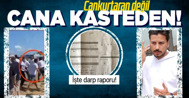 İşte darp raporu! Cankurtaranlar A Haber ekibine saldırdı kameramanın burnu kırıldı