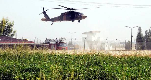 Son dakika: Suriye sınırında helikopter hareketliliği-1