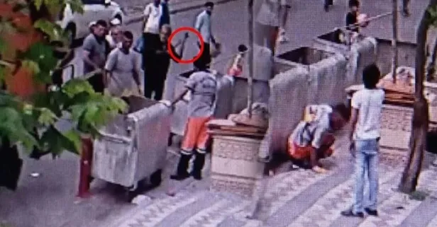 İsanbul’da hurdacı dehşeti! Temizlik işçisine baltayla saldırdı