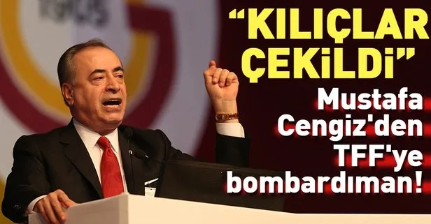 Mustafa Cengiz'den TFF'ye tepki