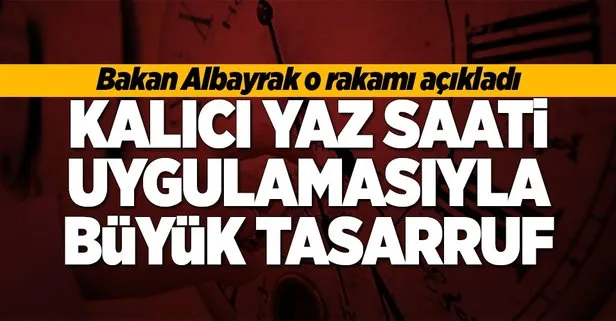 Yaz Saati Uygulamasiyla Buyuk Tasarruf Takvim