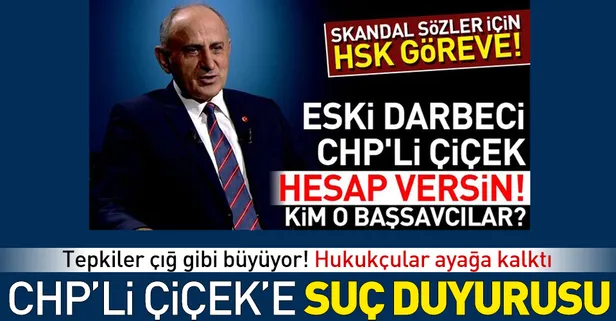 Son dakika: CHP'li Dursun Çiçek'e suç duyurusu