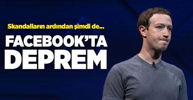 Facebook'ta deprem! Dev isim istifa etti