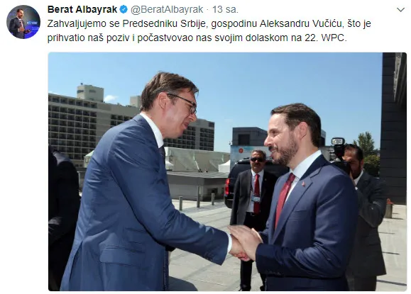 Enerji Bakanı Berat Albayrak'tan 4 dilde teşekkür-4