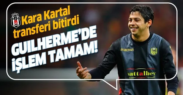 Beşiktaş, Yeni Malatyaspor forması giyen Guilherme’yi kadrosuna kattı