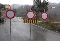 Rize’de yol çöktü 4 köye ulaşım kapandı