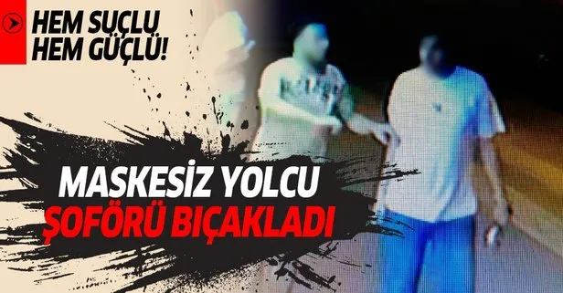 Balıkesir’de maske takmayan bir grup genç kendilerini uyaran minibüs şoförünü bıçakladı!