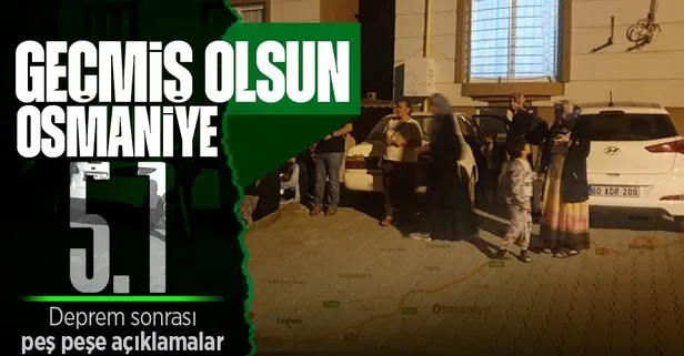 Osmaniye’de deprem! AFAD Kandilli son depremler