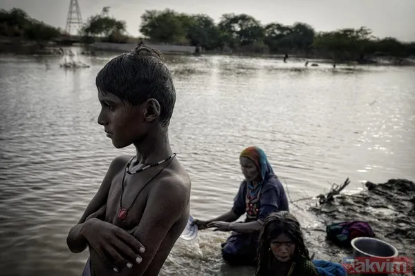 Pakistan'da felaket üstüne felaket! Selin ardından salgın hastalık vurdu - 16