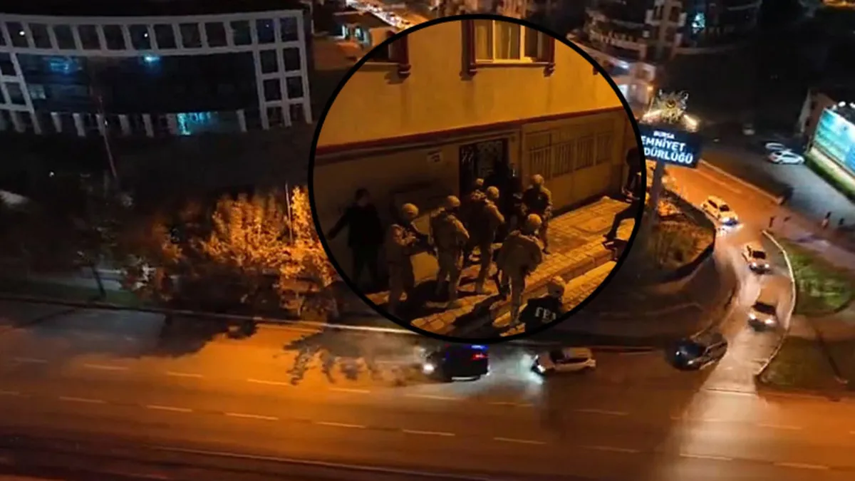 Bursa'da DEAŞ'a darbe: 18 gözaltı!