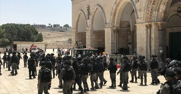 İsrail polisi Mescid-i Aksa’da Türk turisti darbetti