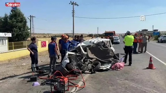 Uşak’ta feci kaza: 2 ölü