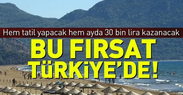 30 bin lira maaşla profesyonel turist aranıyor