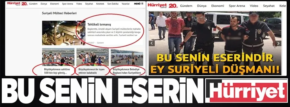 Bu senin eserindir Hürriyet!