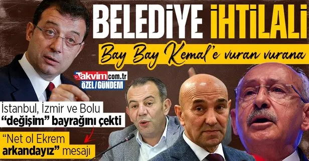 CHP’de ’belediye’ ihtilali! İstanbul, İzmir ve Bolu ’değişim’ bayrağını çekti: İmamoğlu’na ’net ol arkandayız’ mesajı