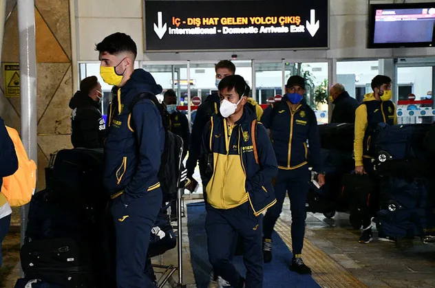 Villarreal kafilesi Sivas’a geldi