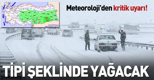 Meteoroloji’den son dakika kuvvetli yağış uyarısı | 31 Mart İstanbul’da hava nasıl olacak?