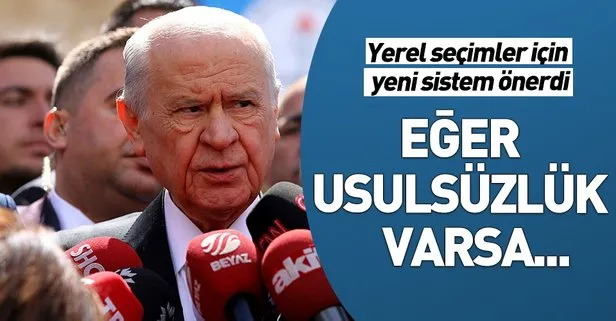 Bahçeli'den seçim sonuçlarıyla ilgili flaş açıklama