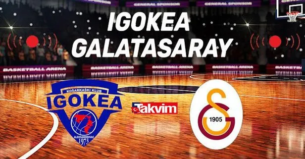 Igokea Galatasaray maçı saat kaçta? ING Şampiyonlar Ligi Igokea- Galatasaray Nef basketbol maçı hangi kanalda, şifreli mi?