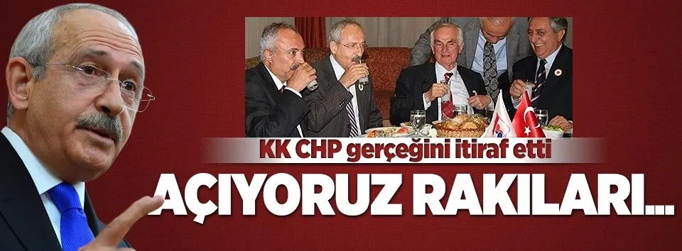Kılıçdaroğlu: Açıyoruz rakıları...
