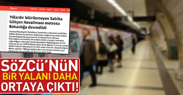 Sözcü'nün bir yalanı daha ortaya çıktı!