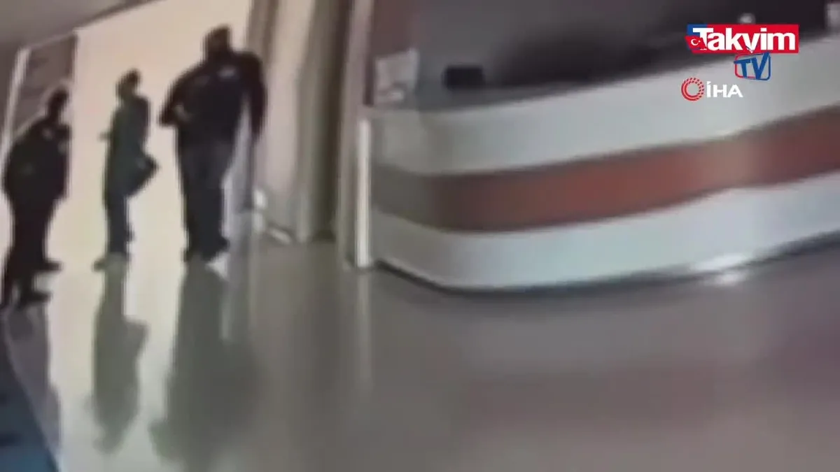 Maltepe'de doktora saldırı anı kamerada