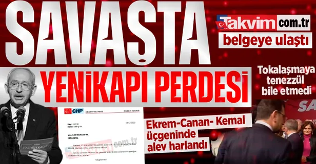 Ekrem-Kemal-Canan savaşında son perde! CHP Genel Merkezi'nden İmamoğlu'na karşı Yenikapı hamlesi