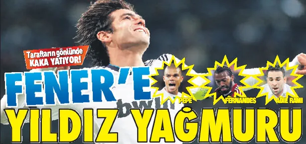 Fener’e yıldız yağmuru