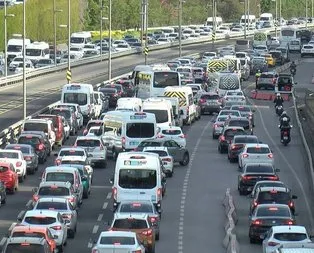 İstanbul’da trafik kilitlendi!