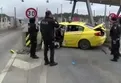 Kuzey Marmara Otoyolu'nda feci kaza! Taksi gişelerdeki beton bariyere çarptı: 1 ölü 1 yaralı