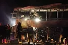 Denizli'deki otobüs kazasında en acı kurtuluş! Eşini dışarı çıkaran baba 9 aylık oğluyla alevler arasında can verdi