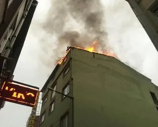 Beyoğlu’nda korku dolu anlar