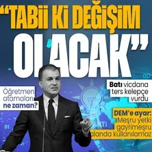 AK Parti MYK sonrası Ömer Çelik’ten önemli açıklamalar! Öğretmen atamalar ne zaman olacak? | Kongre ve kamp süreci: Tabii ki değişim olacak