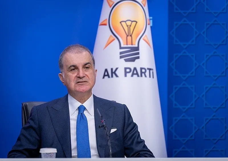AK Parti Sözcüsü Ömer Çelik MYK sonrası önemli açıklamalarda bulundu (AA)