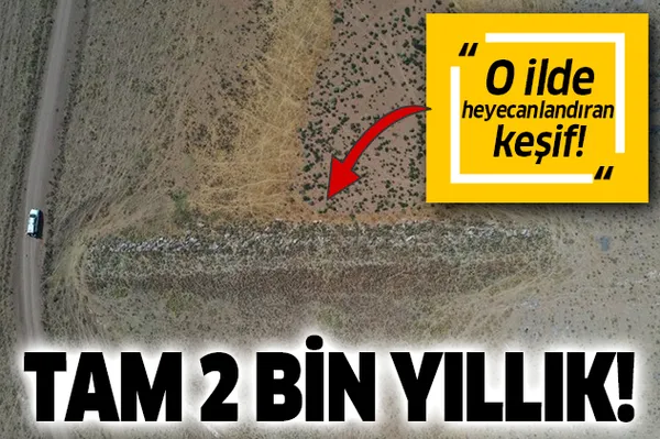 Konya'da heyecanlandıran keşif! Tam 2 bin yıllık!-1