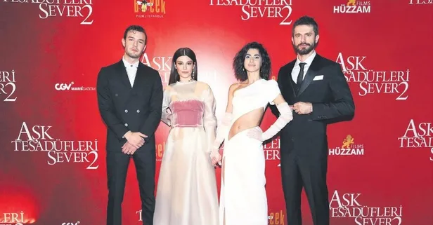 Aşk Tesadüfleri Sever 2 filminin galası yapıldı