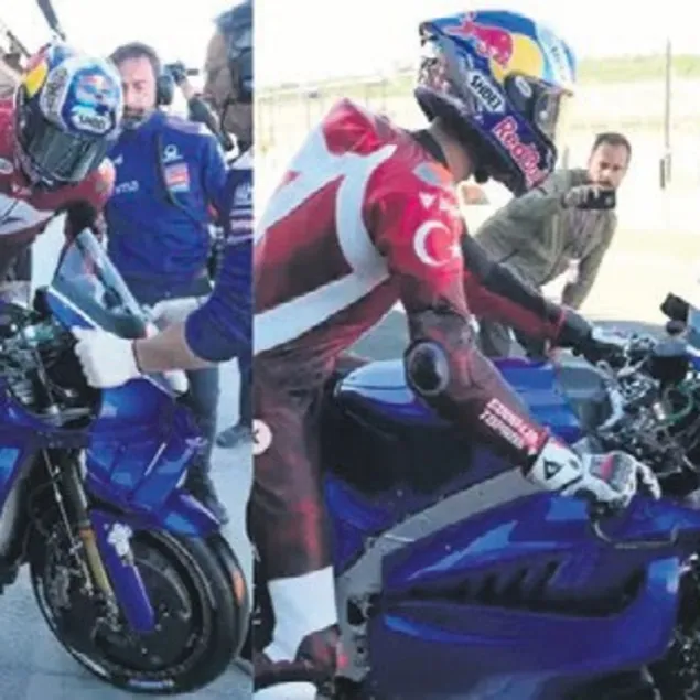 Toprak Razgatlıoğlu test sürüşü yaptı